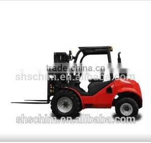 5-10 Ton Four-wheel Drive Diesel Forklift Truck Rough Terrain Material Handling Forklift thumbnail-2