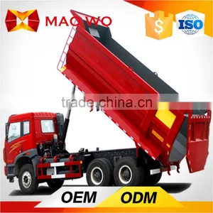 6x4 Sand or Stone Transport Truck, Side Wall Semi Trailer thumbnail-1