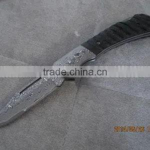 Damascus Knife Survetement Pocket Knife thumbnail-4