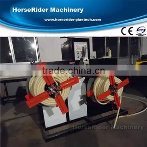 Zhangjiagang Horse Rider PE PP PVC Wall Corrugated Pipe Extrusion Extruder Production Making Machine Line thumbnail-1