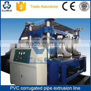 CE STANDARD HIGH PERFORMANCE PVC DOUBLE WALL CORRUGATED PIPE MAKING MACHINERY thumbnail-3