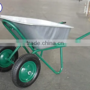 Wheelbarrow WB6425T,160kg Load, Wheel Barrow With Two Wheels thumbnail-1
