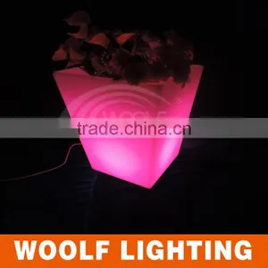 2016 WOOLF Waterproof Led Illuminated RGB Colors Ice Bucket for Sale thumbnail-5