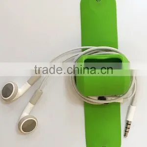 2015 New Design Hot Sell Silicone Cable Holders/winder thumbnail-1