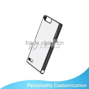 Simple Style 2D Sublimation Custom Printed 5 Inch Black Color Plastic Phone Case With Aluminum Sheet For Ascend P7 thumbnail-2