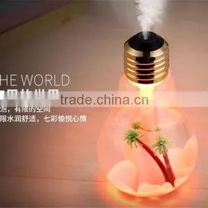 Bulb Humidifier 2016 Newest Mini Humidifier Night Lights Humidifier Colorful Bulbs Humidifier thumbnail-3