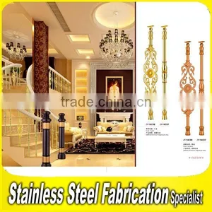 European-Style Decorative Indoor Stair Aluminum Wall Mounted Handrail thumbnail-2