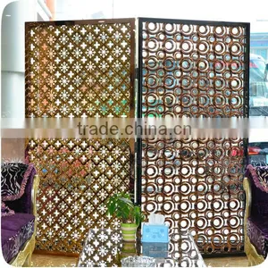 Stainless Steel Decorative Wedding Screen Room Divider For Interior Decoration thumbnail-5