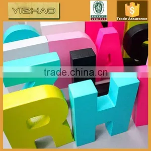 Oil Painting Whole Wooden Letters,Wooden Letters Standing, Wooden Letters thumbnail-5