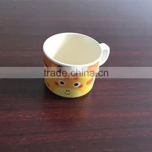 2016 New Cute Bamboo Fiber Baby Cup With Handle thumbnail-1