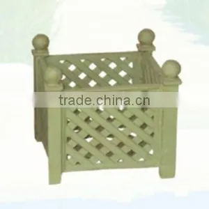 Trade Assurance China Supplier Garden Cast Iron Flower Basket Antique Basket thumbnail-4