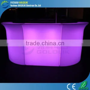 Music Contro RGB Color Illuminated Light LED Modern Bar Counter Design thumbnail-2