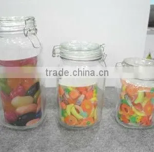 Stocked Home Items Hermetic Glass Jar With Clip Top thumbnail-1