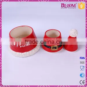 Three Layers Desgin Hat Shape Desgin Christmas Ceramic Decorations thumbnail-4
