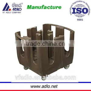 Rotomolding Factory LLDPE Hard Designs Room Service Trolleys thumbnail-1