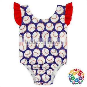 Boutique Open Back Children Custom Jumpsuit Plain White Baby Rompers Girls Set thumbnail-6