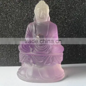 Clear Resin Kuanyin Figurine Decoration thumbnail-6