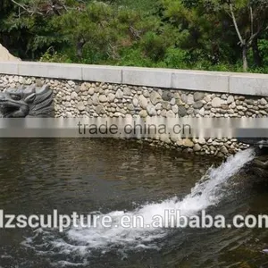 Dragon Head Fountains Marble Sculpture thumbnail-3