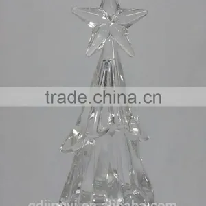14.8inch New Acrylic Product Transparent LED Lighted Christmas Tree for Christmas Decoration thumbnail-2