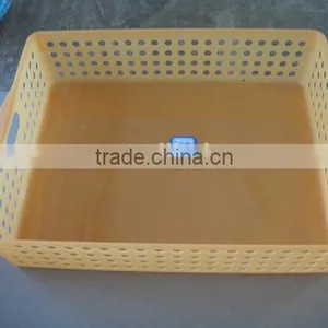 Plastic Basket Laundry Storage Basket Vegetable Fruit Basket thumbnail-1