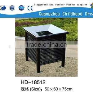 (HD-18512)Cool!Metal Restaurant Trash Can thumbnail-1