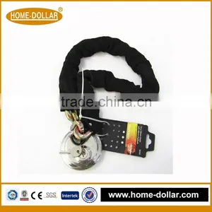 Small Chain Combination Iron Chain Black Key Motorcycle Disc Lock thumbnail-5