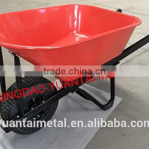 Australia's Best-selling 7 Cuft Poly Tray WHEEL BARROW thumbnail-2