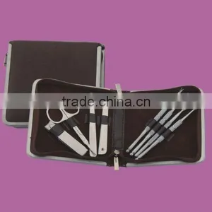 8pcs Female Manicure Set With pu Case thumbnail-1