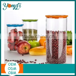 Glass Food Spice Kitchen Storage Container Glass Jar With Lid thumbnail-1