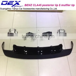 Muffler Tip Rear Diffuser for B~ENZ CLA45 thumbnail-1