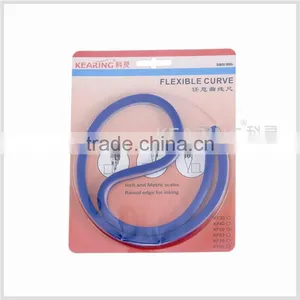2017 New Kearing 50cm&20" Flexible Curve Ruler Metric And Inch Scale Snake Ruler For Art Drawing thumbnail-1