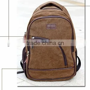 2013 Neutral Canvas School Bags thumbnail-1