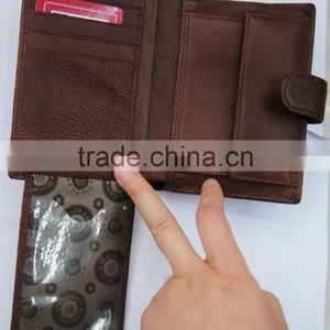 Fashion Men Cowhide Skin Wallet Leather Purse thumbnail-5
