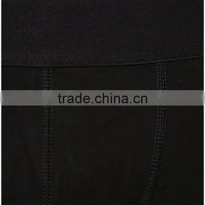 Comfortable and High Quality Man Underwear Plain Black Boxer Shorts for Men thumbnail-3