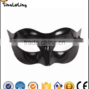 Multi-colors Wholesale Popular Party Solid Color Plastic Face Mask thumbnail-2