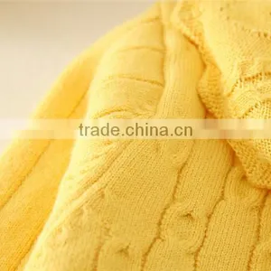 O-neck Kids Knitting Sweater Flower Printting Winter Sweaters for Girls Children Autumn Sweaters thumbnail-4