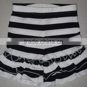 Toddler Shorts Girls Adorable Pink White Stripes Shorts Childrens Boutique Clothing thumbnail-4