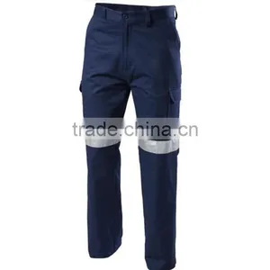 Wholesale Custom Reflective Stripe Men's Work Uniforms Pants/trousers thumbnail-3