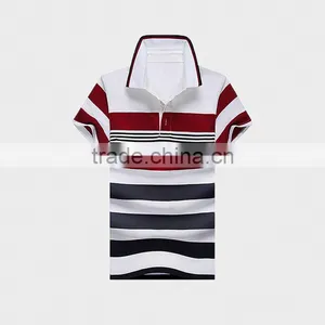2015 Men's Polo Shirt With Stipe thumbnail-1
