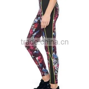 Custom Top Quality Best Sport Knit Print Leggings With Designs For Women thumbnail-2