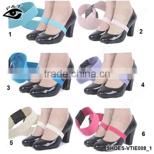 Elastic Shoe Lace Stretch Shoelace for High Heels Shoe Accessories thumbnail-1