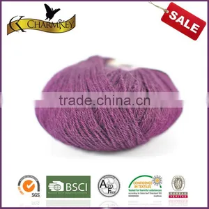 Beautiful Rainbow Color Soft Feeling Wool/nylon Blend Yarn for Knitting thumbnail-1
