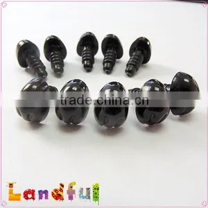12mm EN71 Approved Plastic Black Soft Plush Animal Safety Koala Nose thumbnail-1