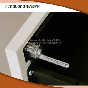 Factory Production File Storage Drawer Cabinet 3 Drawer Metal Lateral Filing Cabinet thumbnail-5