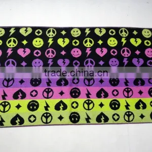 Cotton Customized Zipper Pouch Fitness Towel thumbnail-1