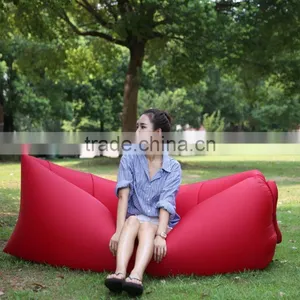 High Quality Waterproof Air Inflatable Sofa Lay Bag Lounger Lazy Sofa Bag thumbnail-1