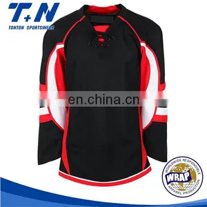 Wholesale Lightweight Dri Fit Ice Hockey Jersey Reversible Hockey Jersey 2017 thumbnail-3