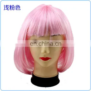 Purple Cosplay Cheap Bob Short Wigs FGW-0061 thumbnail-5