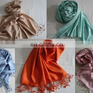 Real 100% Silk Shawls thumbnail-1