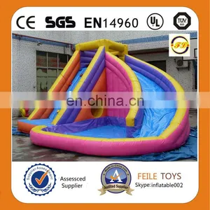 Inflatable Water Slide Inflatable Swimming Pool With Slides thumbnail-2